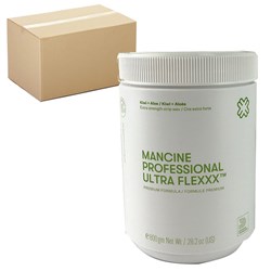 MANCINE Ultra flexxx kiwi & aloe strip wax - (12 x 800gm) - bulk buy